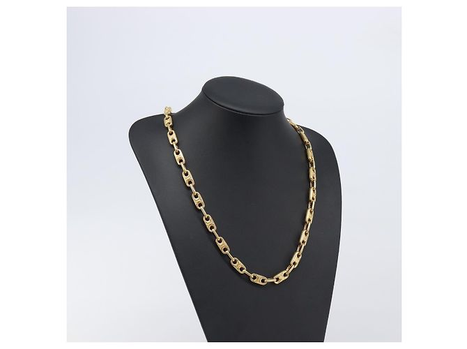 Céline Collana a catena CELINE metallo Gold Auth 203911M D'oro - vista 15