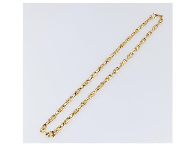Céline Collana a catena CELINE metallo Gold Auth 203911M D'oro - vista 2