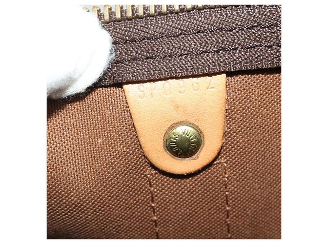 LOUIS VUITTON Monogram Keepall 50 Boston Bag M41426 LV Auth 200409V Monogramm - Ansicht 11