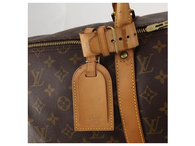LOUIS VUITTON Monogram Keepall 50 Boston Bag M41426 LV Auth 200409V Monogramm - Ansicht 20