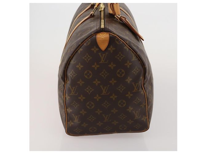 LOUIS VUITTON Monogram Keepall 50 Boston Bag M41426 LV Auth 200409V Monogramm - Ansicht 4