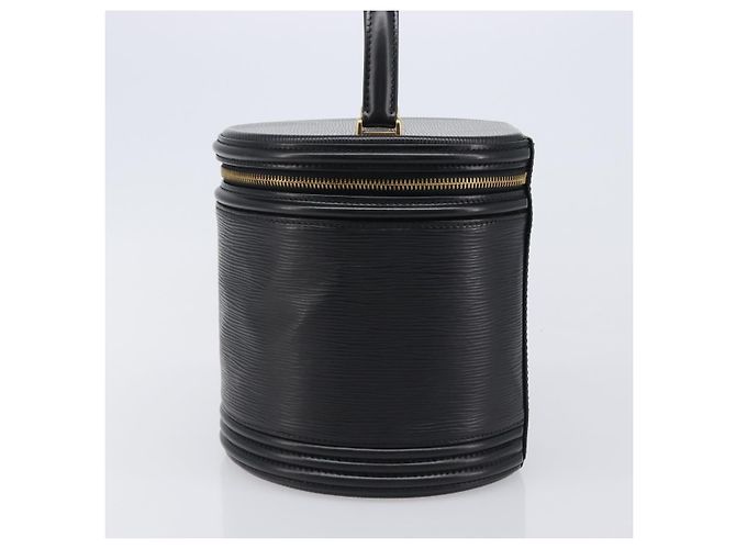 Borsa a mano LOUIS VUITTON Epi Cannes Nero M48032 LV Auth 197674V - vista 3