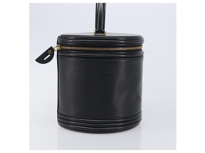 Borsa a mano LOUIS VUITTON Epi Cannes Nero M48032 LV Auth 197674V - vista 4