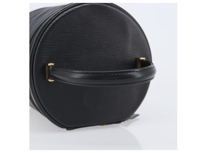 Borsa a mano LOUIS VUITTON Epi Cannes Nero M48032 LV Auth 197674V - vista 7