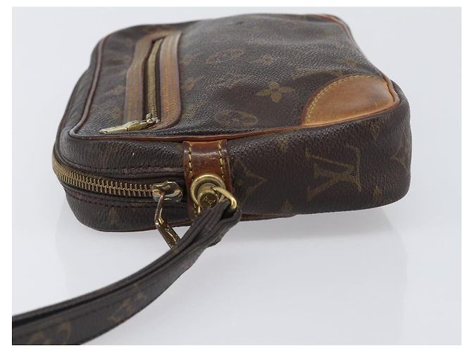 LOUIS VUITTON Monogram Marly Dragonne GM Clutch Bag M51825 LV Auth 204409 Monogramma - vista 4