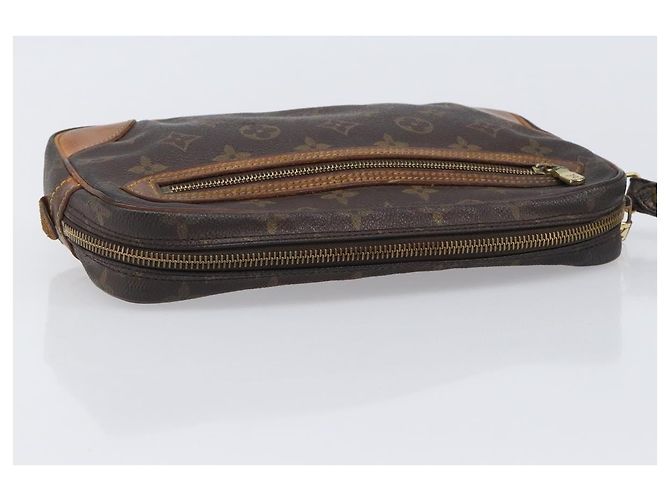 LOUIS VUITTON Monogram Marly Dragonne GM Clutch Bag M51825 LV Auth 204409 Monogramma - vista 5