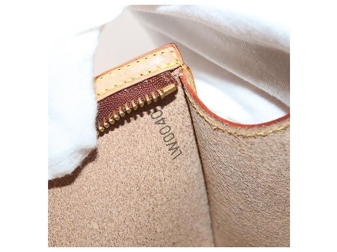 LOUIS VUITTON Nomad Cabas Cruise Pouch Beige LV Auth 205813A Bege - vista 12
