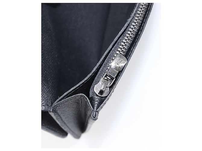 LOUIS VUITTON Monogram Eclipse Portefeuille Braza Wallet M61697 LV Auth 203645 Monogramm - Ansicht 10