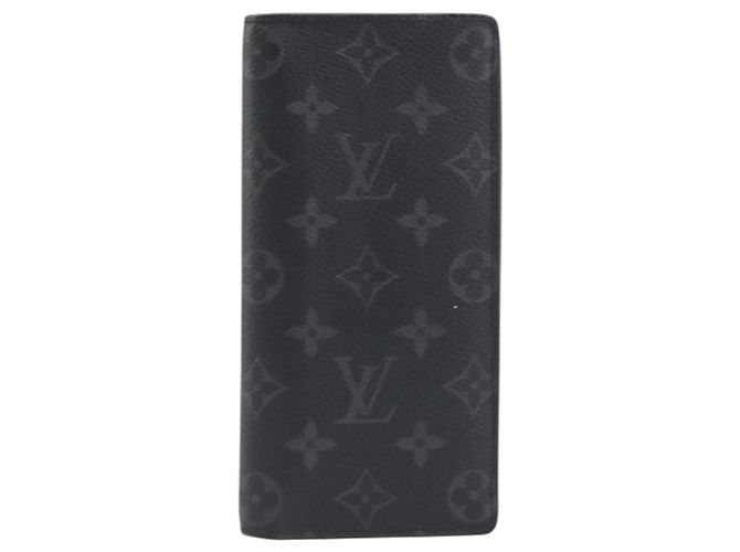 LOUIS VUITTON Monogram Eclipse Portefeuille Braza Wallet M61697 LV Auth 203645 Monogramm - Ansicht 13