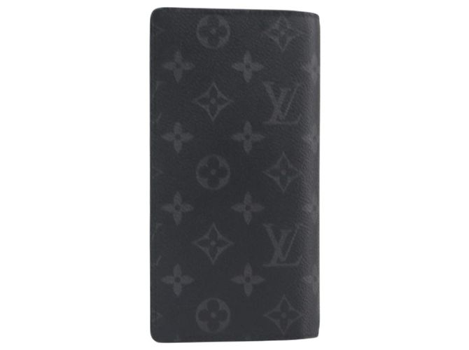 LOUIS VUITTON Monogram Eclipse Portefeuille Braza Wallet M61697 LV Auth 203645 Monogramm - Ansicht 2