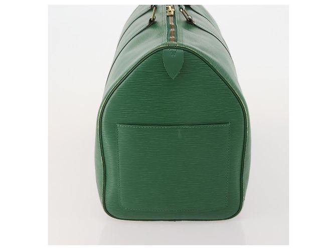 LOUIS VUITTON Epi Keepall 50 Boston Bag Green M42964 LV Auth 201319 Verde - vista 3