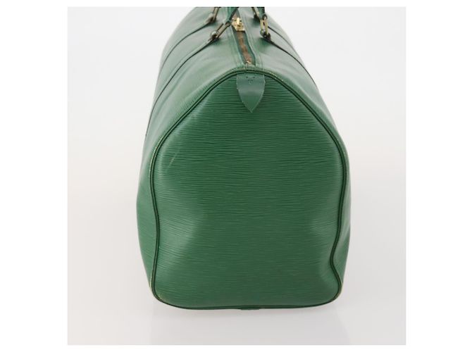 LOUIS VUITTON Epi Keepall 50 Boston Bag Green M42964 LV Auth 201319 Verde - vista 4