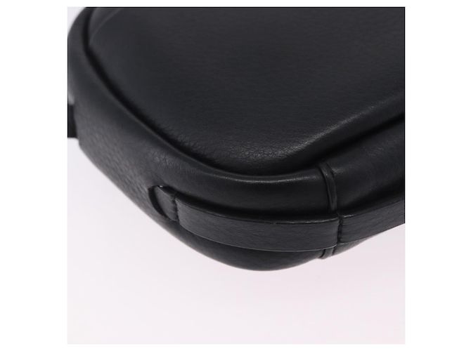 BALENCIAGA Borsa Everyday Camera XS Pelle Nero Argento 489809 Auth 205151V - vista 16
