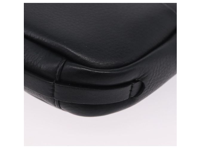 BALENCIAGA Borsa Everyday Camera XS Pelle Nero Argento 489809 Auth 205151V - vista 17