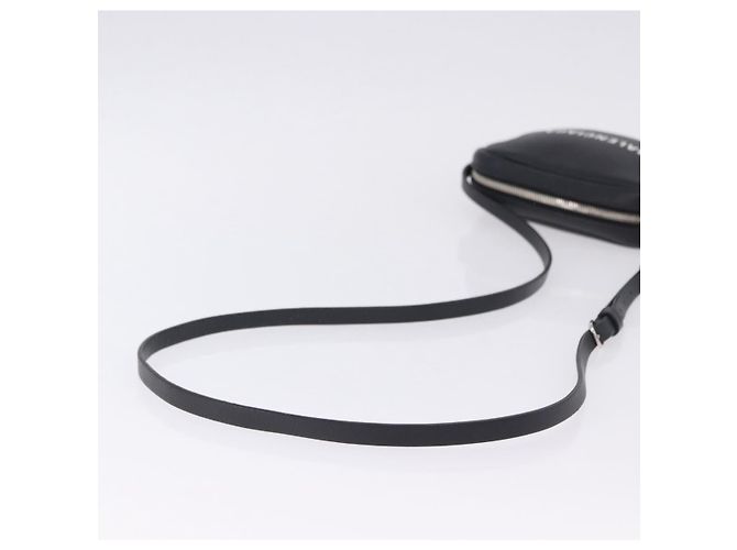 BALENCIAGA Borsa Everyday Camera XS Pelle Nero Argento 489809 Auth 205151V - vista 9