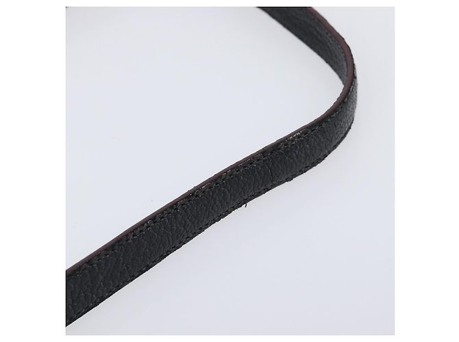Borsa a tracolla Miu Miu Madras in pelle nera e oro Auth 204572V Nero - vista 8
