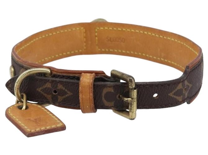 LOUIS VUITTON Monogram Collie Baxter PM Correa para perro M58072 LV Auth 204242 Monograma - vista 13