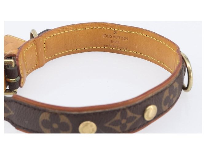 LOUIS VUITTON Monogram Collie Baxter PM Correa para perro M58072 LV Auth 204242 Monograma - vista 14