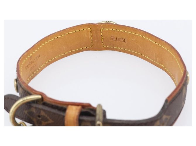 LOUIS VUITTON Monogram Collie Baxter PM Correa para perro M58072 LV Auth 204242 Monograma - vista 16