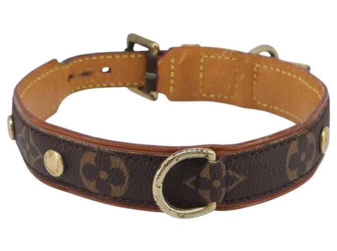 LOUIS VUITTON Monogram Collie Baxter PM Correa para perro M58072 LV Auth 204242 Monograma - vista 2