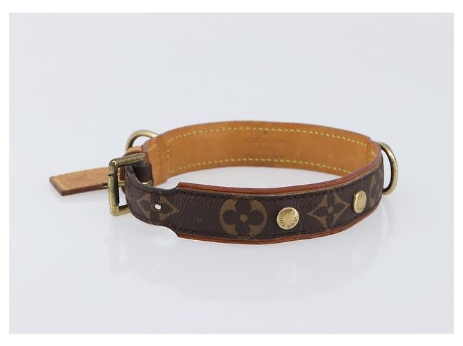 LOUIS VUITTON Monogram Collie Baxter PM Correa para perro M58072 LV Auth 204242 Monograma - vista 3