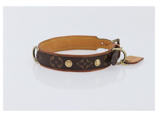 LOUIS VUITTON Monogram Collie Baxter PM Correa para perro M58072 LV Auth 204242 Monograma - vista 4