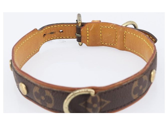 LOUIS VUITTON Monogram Collie Baxter PM Correa para perro M58072 LV Auth 204242 Monograma - vista 9