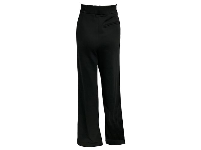 Pantalones de chándal Dries Van Noten Black Hartia de algodón Negro - vista 3