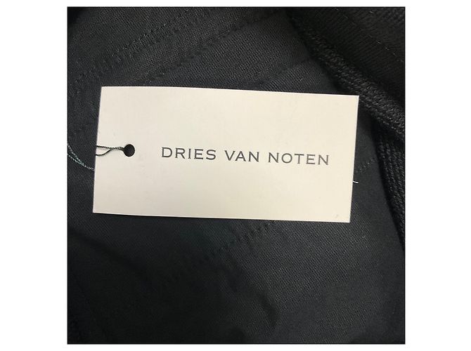 Pantalones de chándal Dries Van Noten Black Hartia de algodón Negro - vista 5