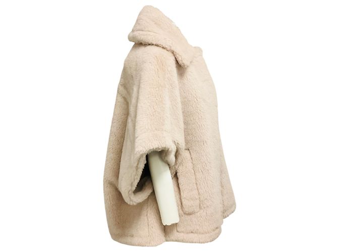 Max Mara Beige Teddy Bear Icon Jacke - Ansicht 2