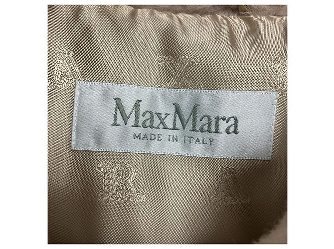 Max Mara Beige Teddy Bear Icon Jacke - Ansicht 4