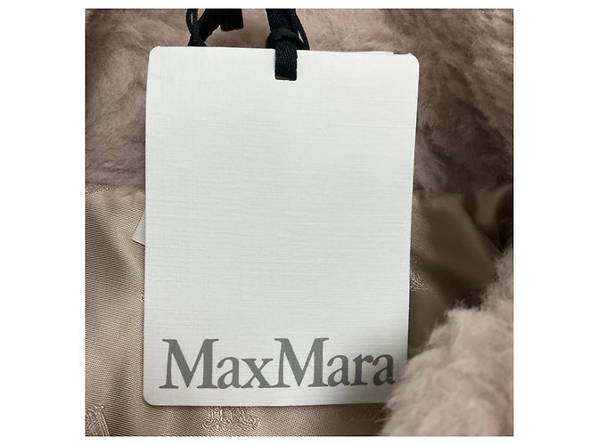 Max Mara Beige Teddy Bear Icon Jacke - Ansicht 6