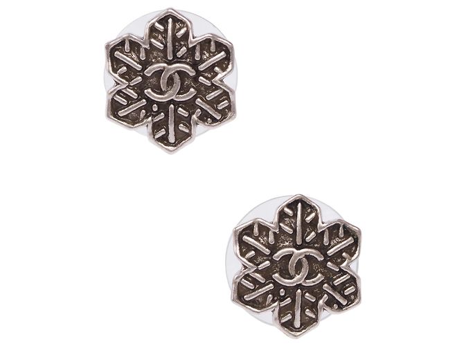 CHANEL Modeschmuck aus silberfarbenem Metall - 103900 - Ansicht 6