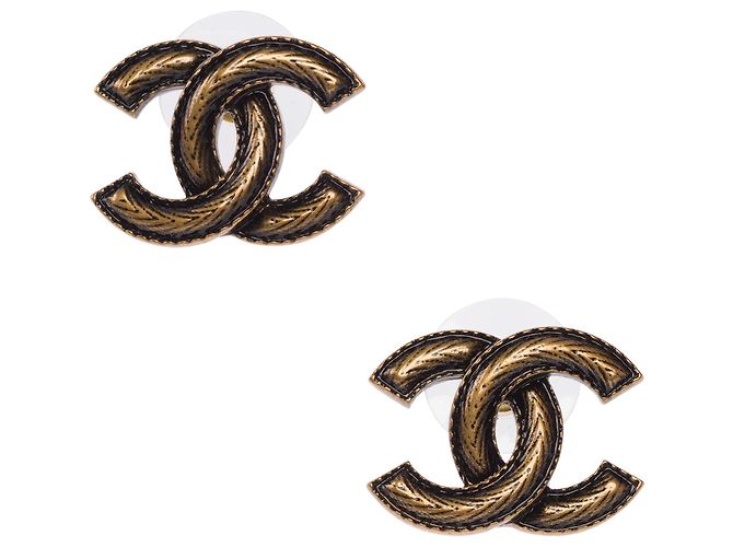 CHANEL CC Schmuck aus goldfarbenem Metall - 103901 Golden - Ansicht 2