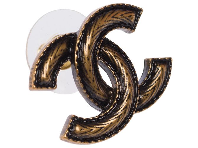 CHANEL CC Schmuck aus goldfarbenem Metall - 103901 Golden - Ansicht 4