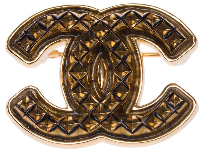 Gioielli CHANEL CC in Metallo Dorato - 103904 D'oro - vista 2