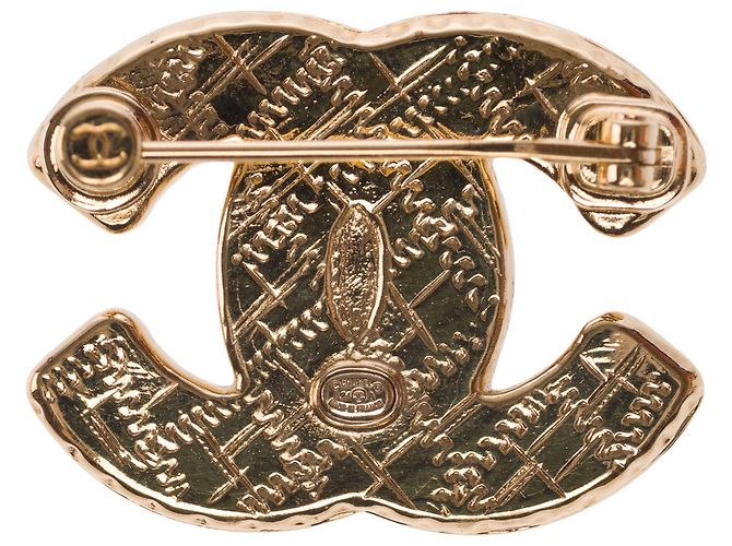 Gioielli CHANEL CC in Metallo Dorato - 103904 D'oro - vista 3