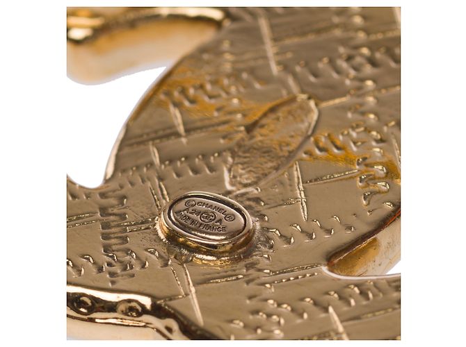 Gioielli CHANEL CC in Metallo Dorato - 103904 D'oro - vista 6