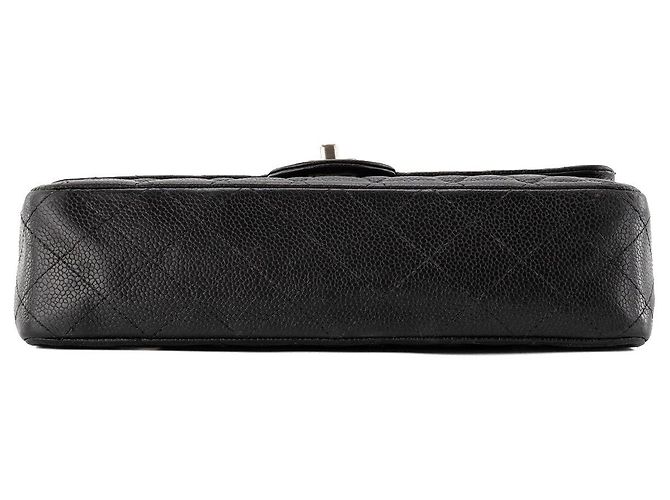 CHANEL - Borsa a tracolla Classique/Timeless 11.12 Chanel in pelle caviar nera Nero - vista 4