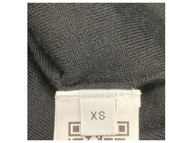 Gabriela Hearst Black Alexandrite Langärmeliger Strickcardigan mit Knopfleiste Schwarz - Ansicht 6