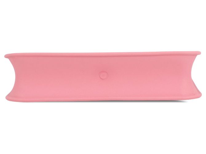 Borsa Tote in gomma GG per bambini Gucci rosa - vista 3