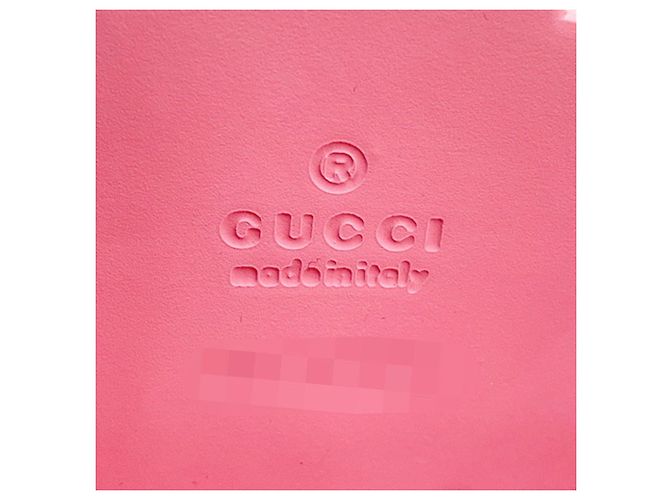 Borsa Tote in gomma GG per bambini Gucci rosa - vista 5