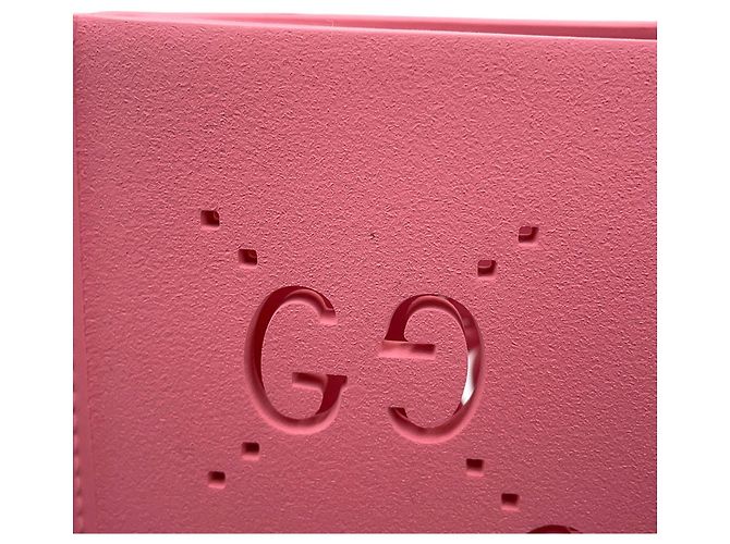 Borsa Tote in gomma GG per bambini Gucci rosa - vista 6