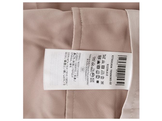 Autre Marque Eleventy Kapuzenweste mit Reißverschluss in Beige, Größe 50 IT - Ansicht 10