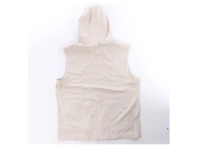 Autre Marque Eleventy Kapuzenweste mit Reißverschluss in Beige, Größe 50 IT - Ansicht 3