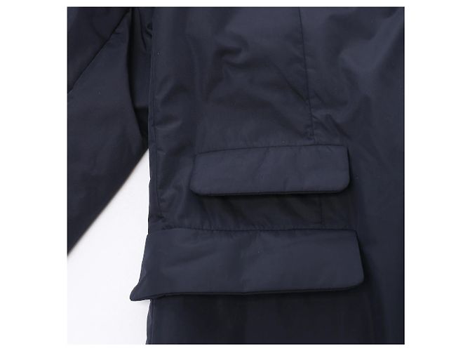 Autre Marque CC Collection Corneliani Steppjacke in Navy Blue, Größe 50 IT Marineblau - Ansicht 4