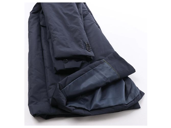 Autre Marque CC Collection Corneliani Steppjacke in Navy Blue, Größe 50 IT Marineblau - Ansicht 6