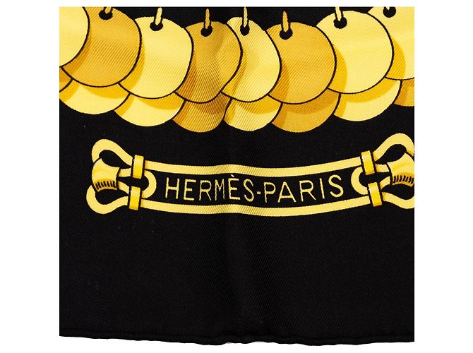Hermès Kosmima Seidentuch Schwarz 90 Scarves - Ansicht 3