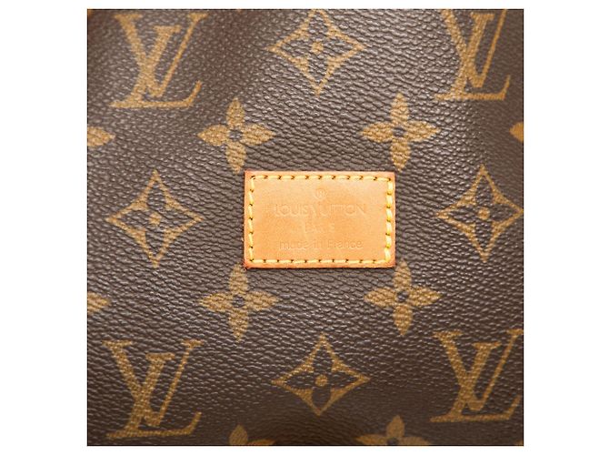 Borsa a tracolla Louis Vuitton Monogram Saumur 25 Marrone - vista 5