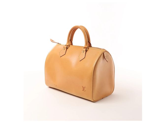 Borsa Louis Vuitton Speedy 30 in pelle Nomade, Light Brown M85392 Cammello - vista 2